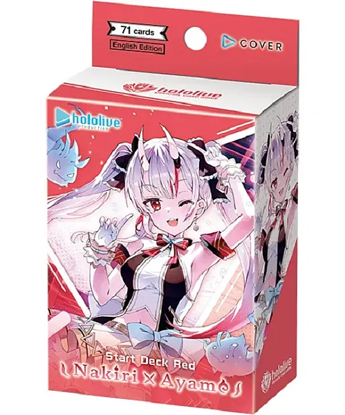 HOLOLIVE OFFICIAL CARD GAME - RED NAKIRI AYAME DECK - EN